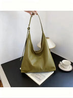 Women's Retro Simple Large Tote Bag