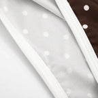 Polka Dot Strapless Playsuit For Women Backless Slim Fit Romper