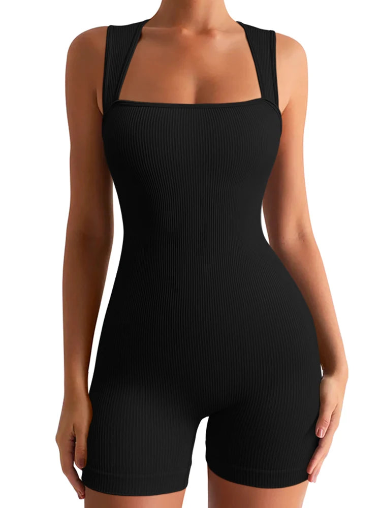 Backless Sleeveless Bodycon Romper Playsuit