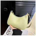Solid Color Square Handbag Minimalist Crossbody Underarm Bag