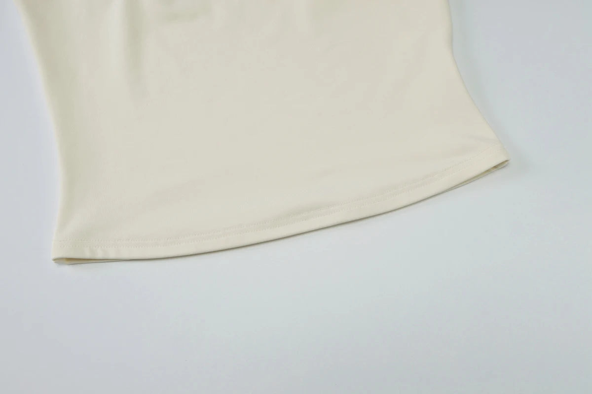 Halter Backless Bandage Crop Top