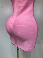 Backless Bodycon Bandage Dress