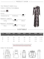 Patchwork Long Dress With Asymmetric Shoulder And Slim Stretch