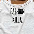 Letter Print Sleeveless Vest For Women Harajuku Grunge Y2K Lightweight Knit Layering Essential Chic Streetwear Vibe