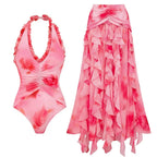 Chain-Detail Bikini Set For Sunlit Beach Days