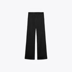 Chic Two Piece Set With Backless Tube Top And Wide Leg Pants