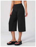 High Waist Wide Leg Yoga Pants For All Day Comfort