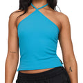 Backless Halter Crop Camisole Top Sleeveless