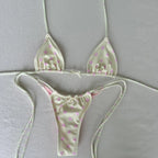 Dopamine Print Micro Bikini Set For Women Brazilian Beachwear Sexy Bathing Suit Collection