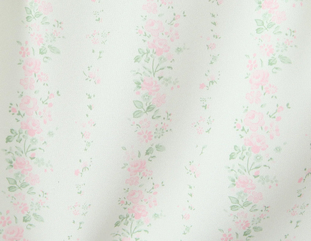 Vintage Sweet Floral Print Mini Dress Set Strapless Crop Top Bodycon Skirts Outfit