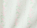 Vintage Sweet Floral Print Mini Dress Set Strapless Crop Top Bodycon Skirts Outfit