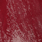 Retro Choker Vest Crop Top In Red With Open Back Knit Tank Style
