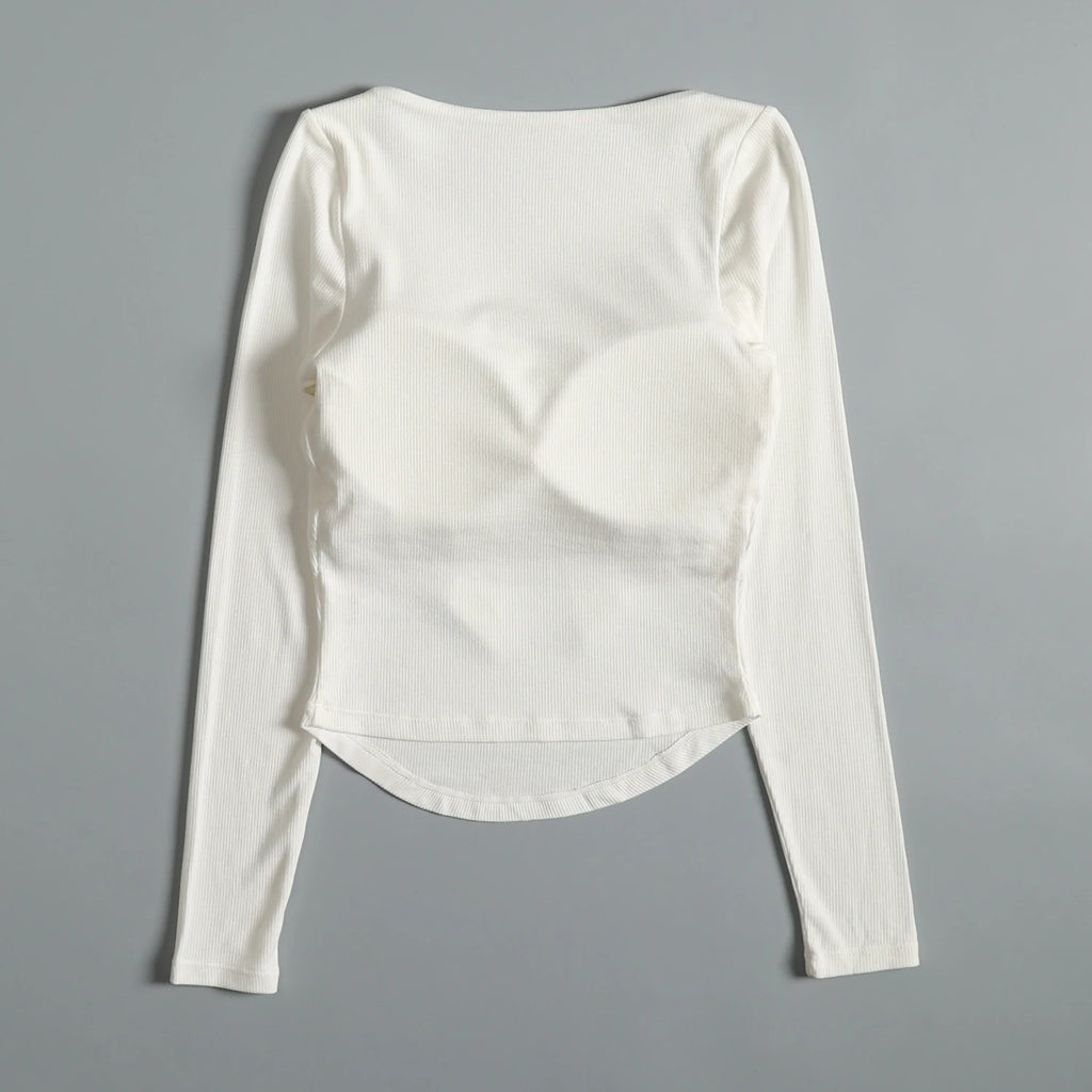 Women Long Sleeve With Chest Pads