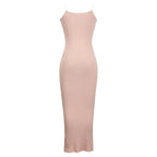 Backless Bodycon Maxi Dress