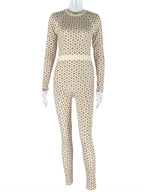 Bold Print Jumpsuit With Color Blocking Patchwork Zip Front