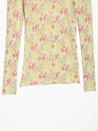 Floral Knit Top With Fresh Spring Vibe