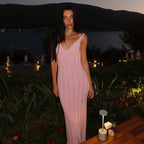 Backless Sleeveless Knit Maxi Bodycon Dress