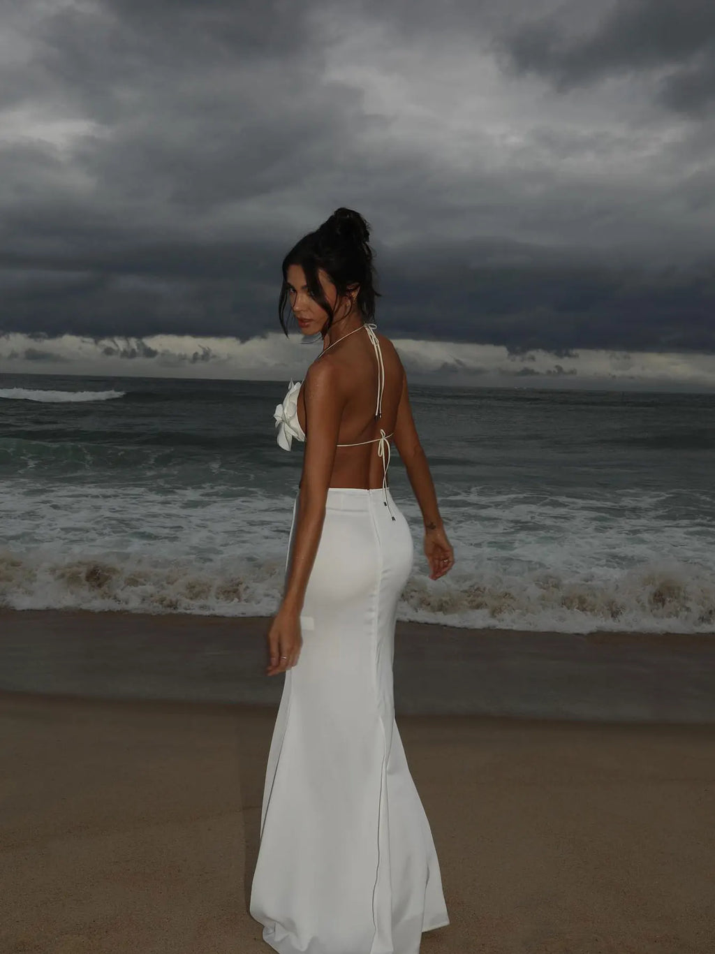 Three Piece Bandage Bikini With Skirt Bathing Suit For Women Brazilian Style A Line Skirt Summer Swimwear