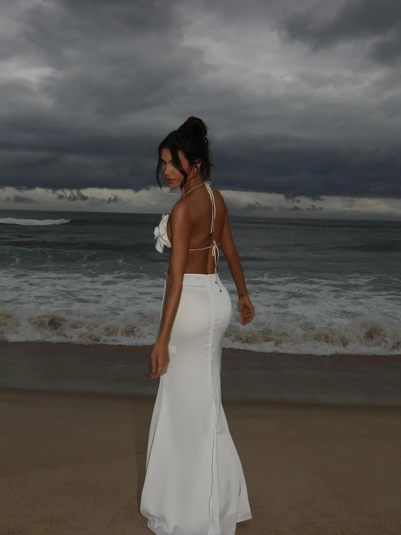 Three Piece Bandage Bikini With Skirt Bathing Suit For Women Brazilian Style A Line Skirt Summer Swimwear