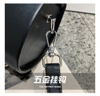 Elegant Womens Shoulder Crossbody With Pillow Accent Pu Leather Luxury Handbag