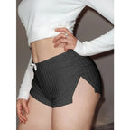 Lounge Shorts Ultra Comfortable Loose Knit Wide Leg