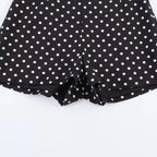 High Waist Mini Shorts For Women With Side Zipper