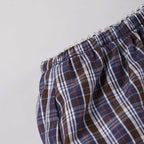 Plaid Streetwear Set With Cropped Shirt And Mini Skirt