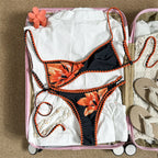 Floral Brazilian Bikini Set Two-Piece Swimsuit