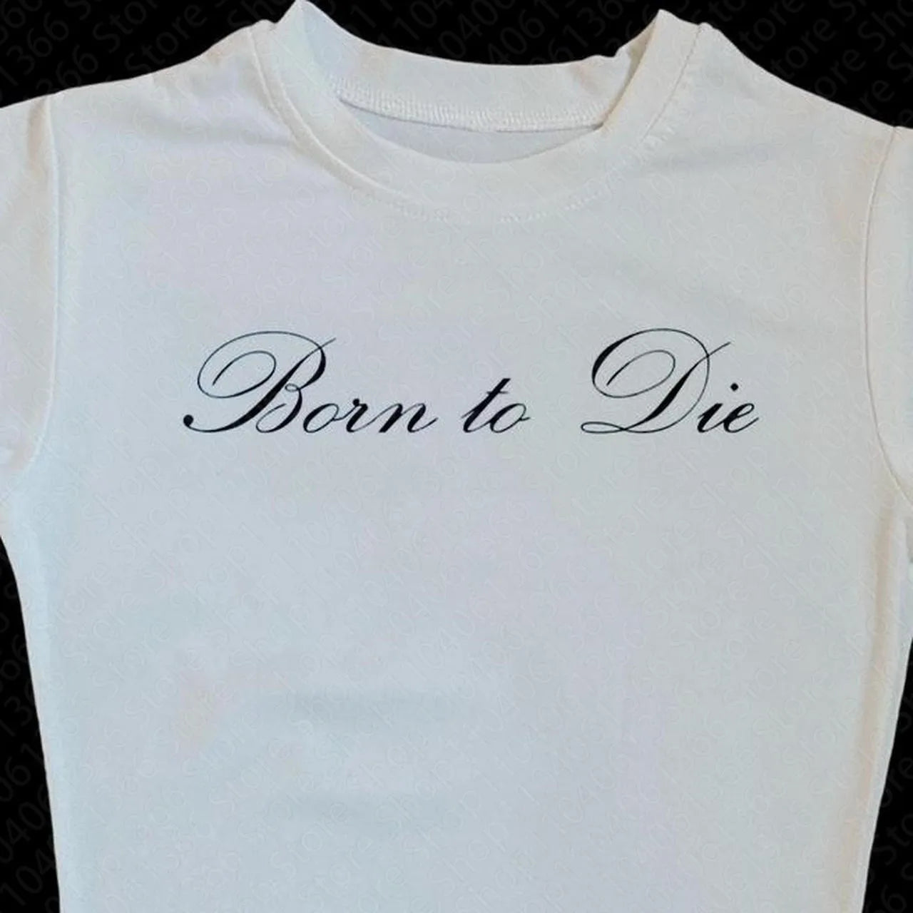 Punk Gothic Print Tees For Women Edgy Short Sleeve Streetwear Emo Tops Urban