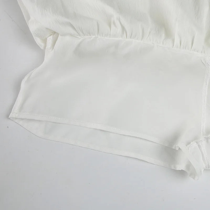 High Waist White Lace Cake Skirt Female Slim A l Skirt