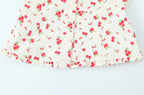 Floral Print Tank Top And Mid Waist Pleated Mini Skirt Two-piece Set