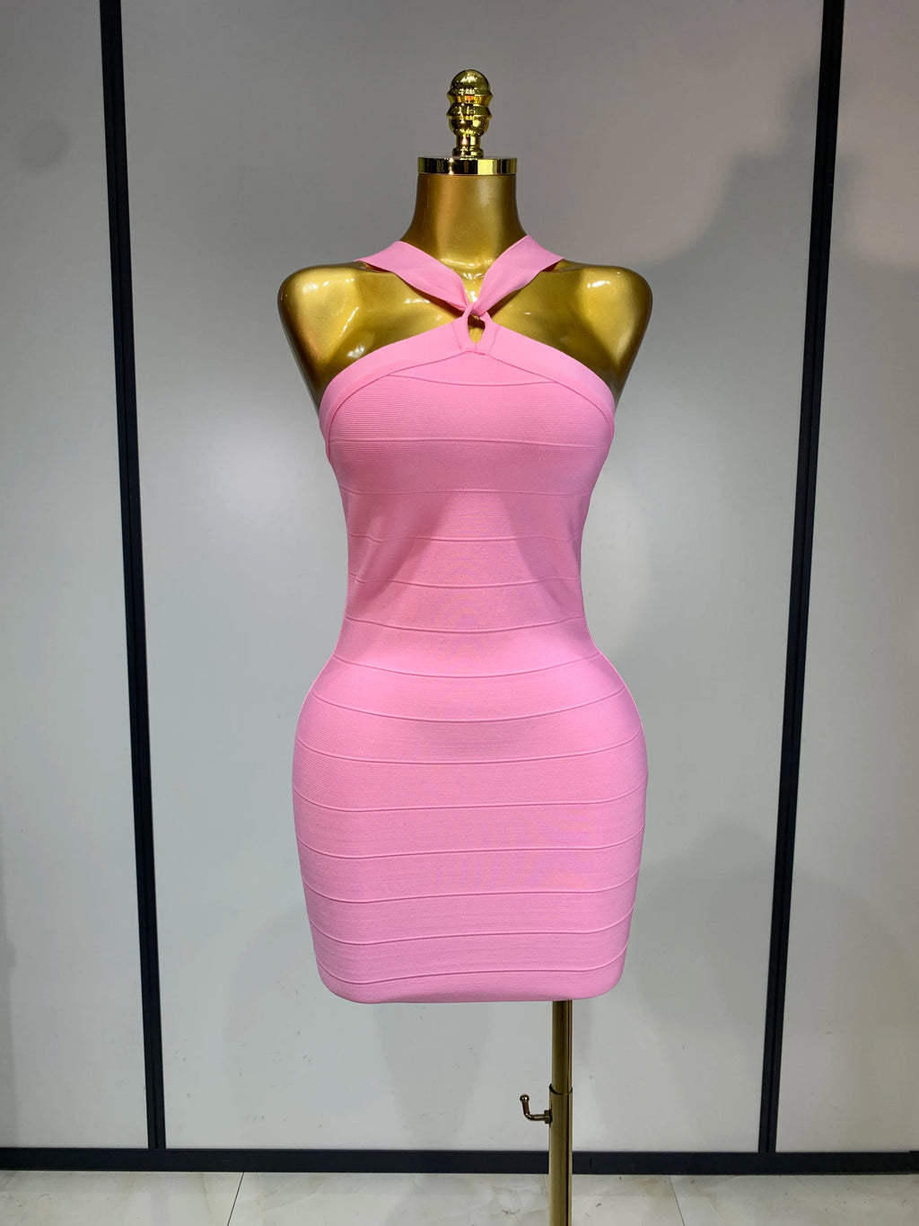 Backless Bodycon Bandage Dress