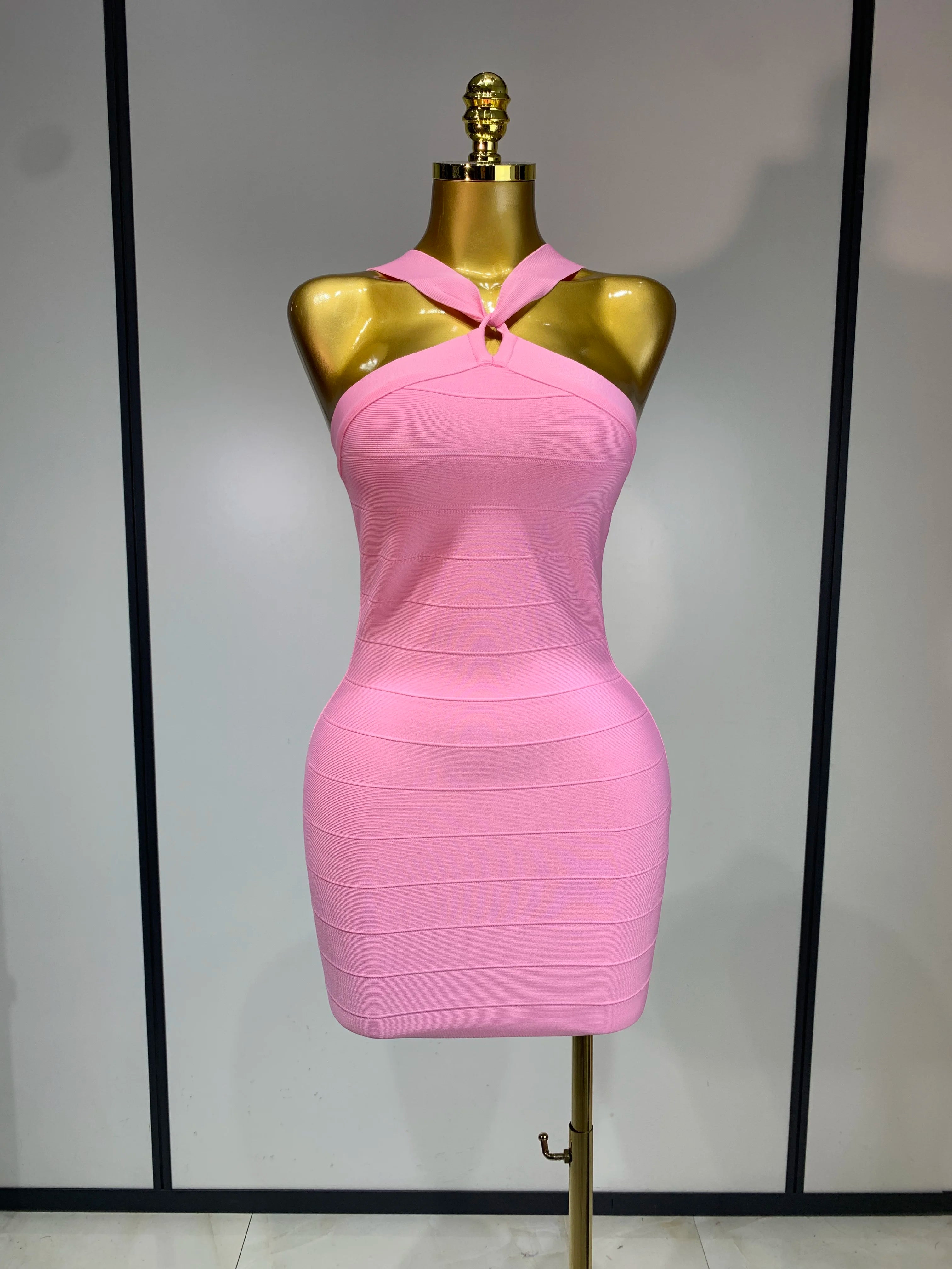 Backless Bodycon Bandage Dress