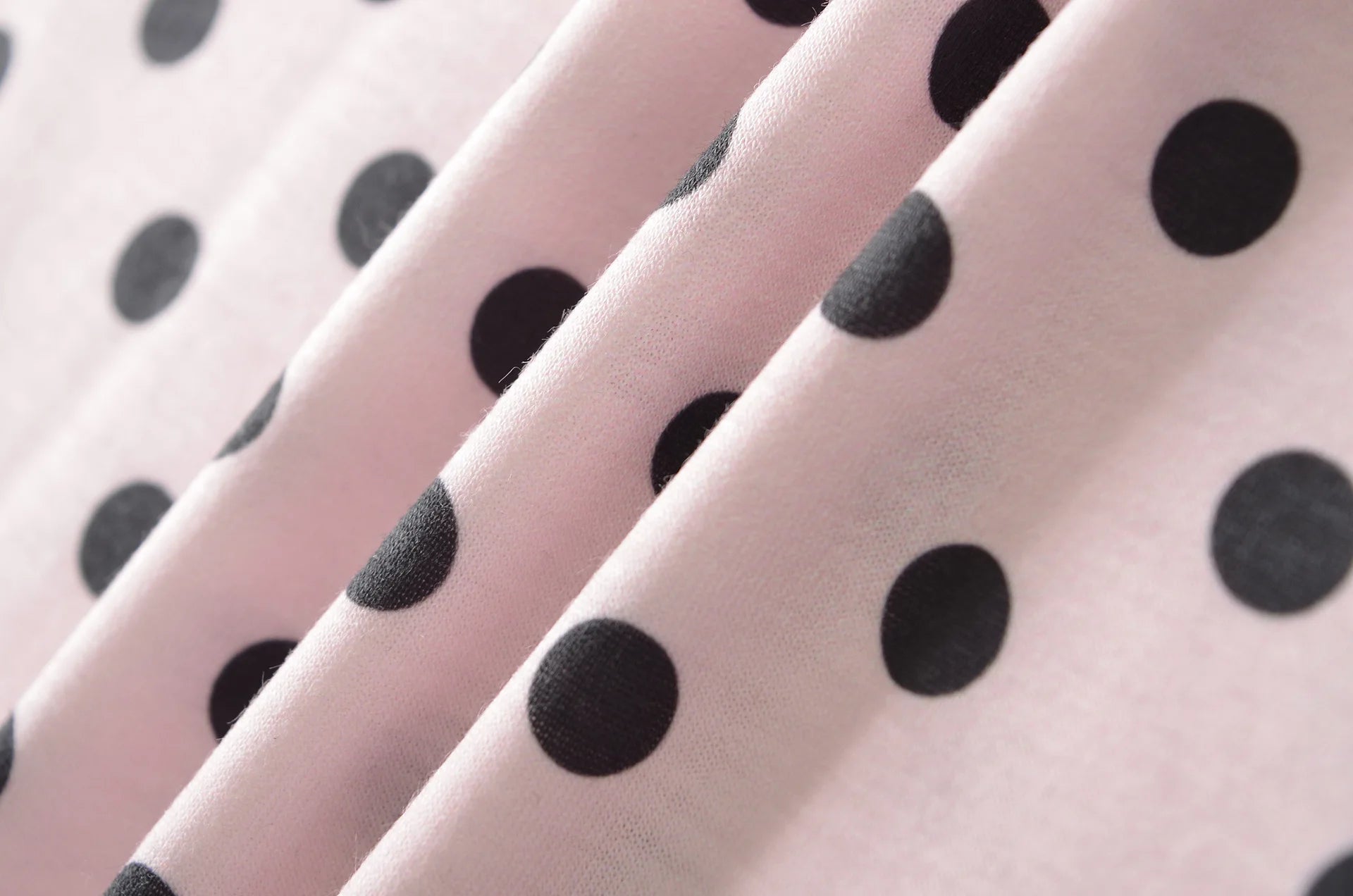 Hot Girl Spicy Two-Piece  Retro Polka Dot Necktie Top Satin High Waist Short Skirt Set