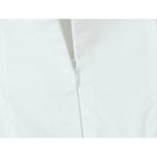 Backless Halter Embroidered White Dress For Women Elegant A Line Mini Dress
