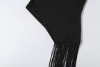 Backless Tassel Wrap Tank Top For Women Strapless