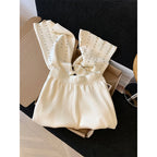 Knitted Wide Leg Pants Women Elegant Trousers