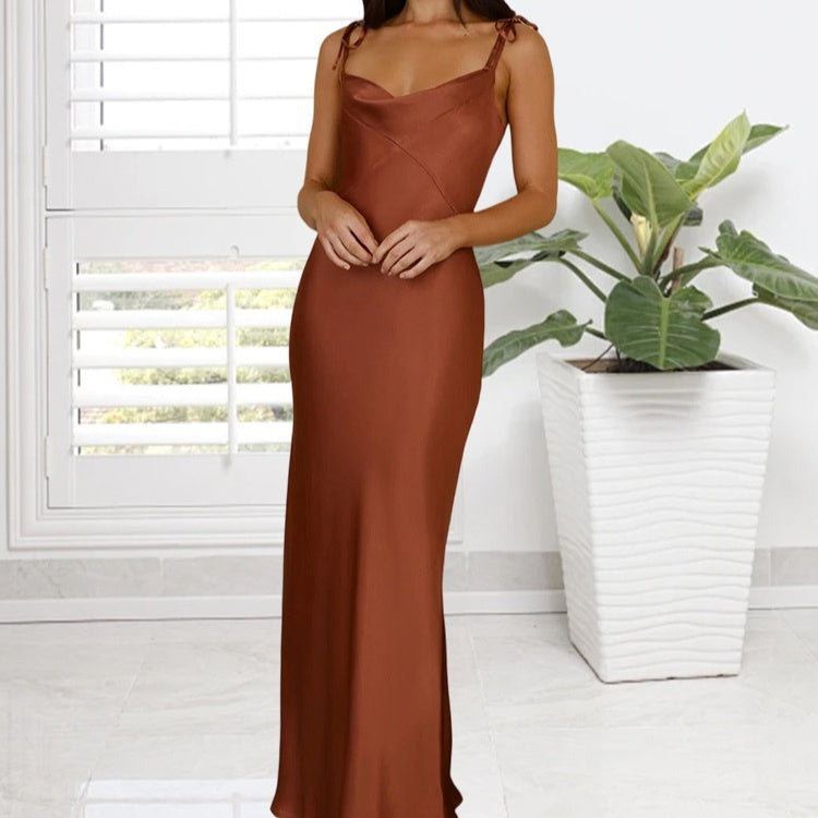 Slim-fit Strap Dress