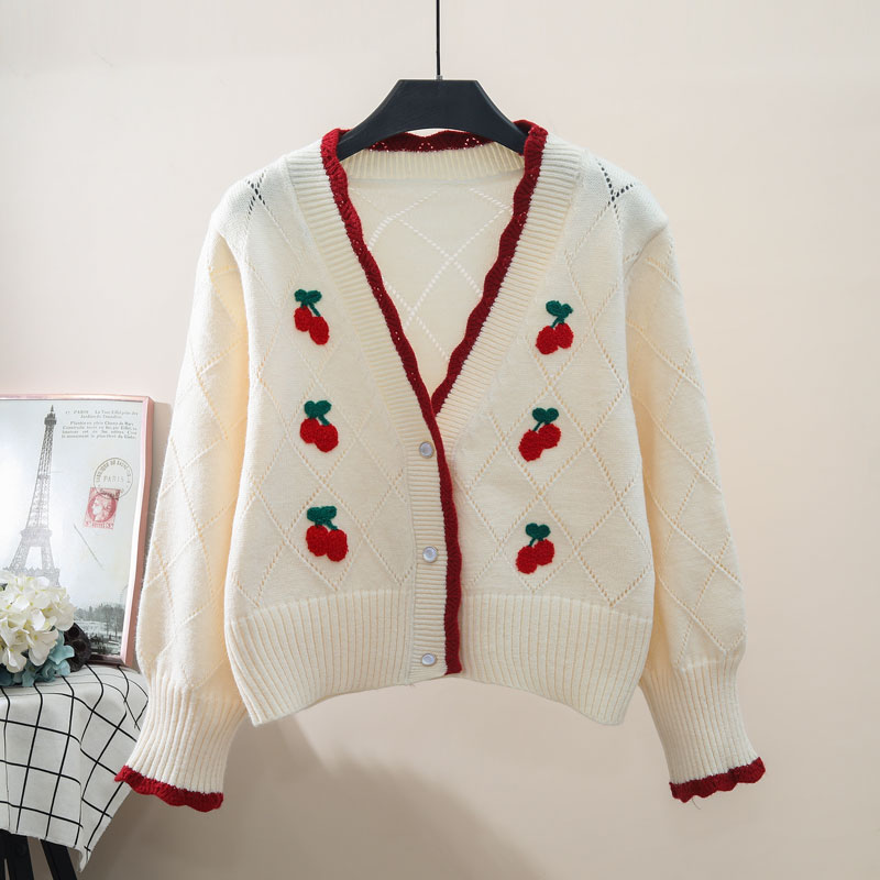 Top With Floral Embroidery Chain Detailing And Button Accents