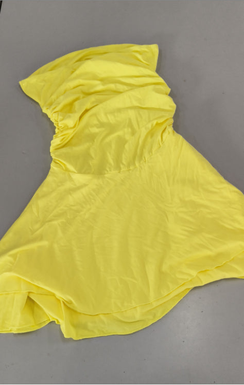 Y2K Tube-top Short Summer Sexy Pleated Tight Dress