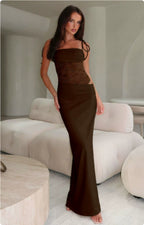 Women's Y2K Lace Long Dress