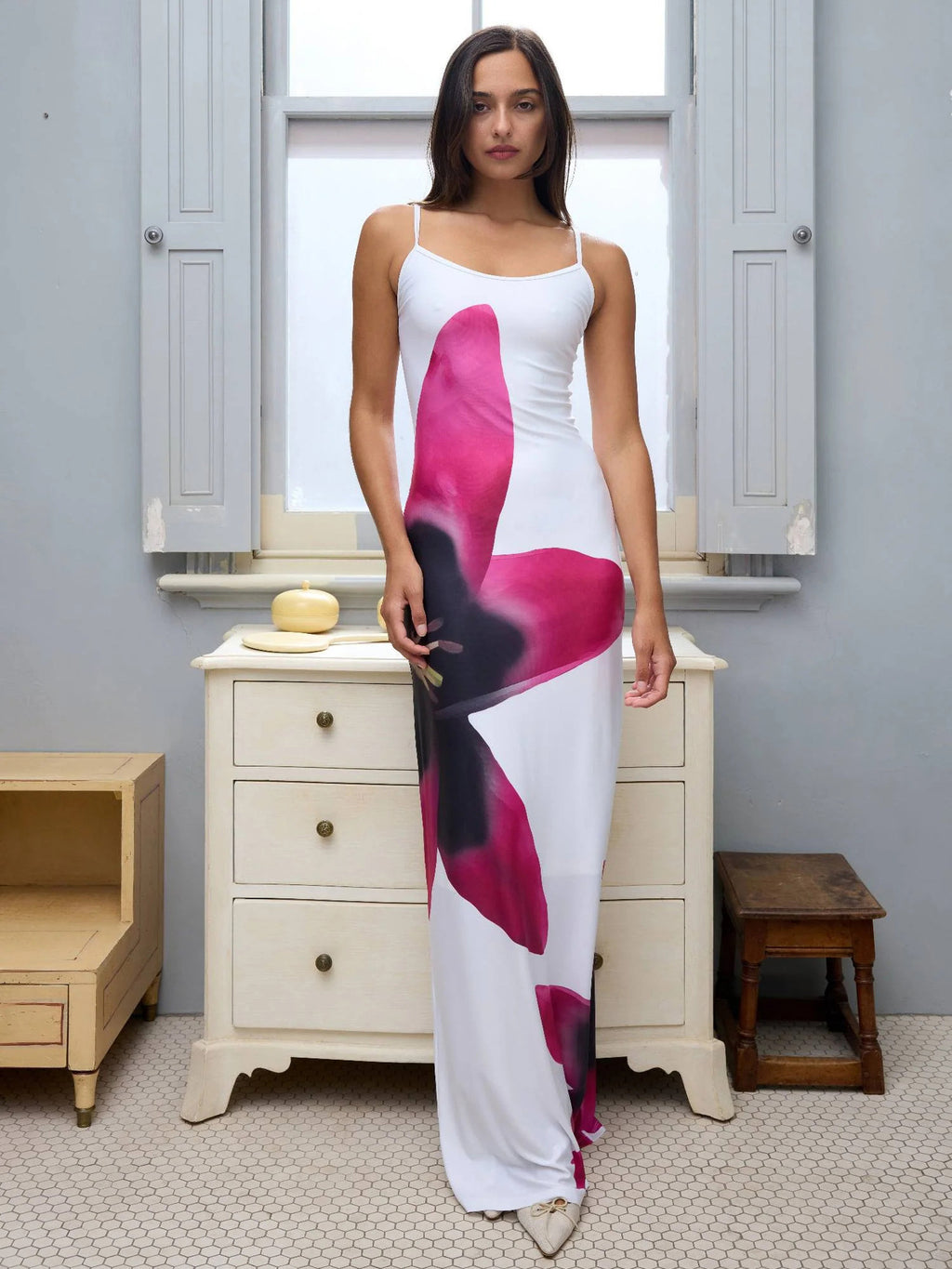 Sunny Floral Sling Dress