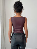 Tube Camisole Slim Fit Elegant Women Tank Top