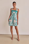 Floral Print Dress Sling Style
