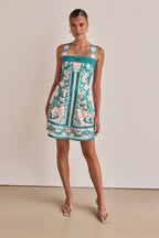 Floral Print Dress Sling Style