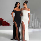 Women's Fashion Slim Sleeveless Split Dress