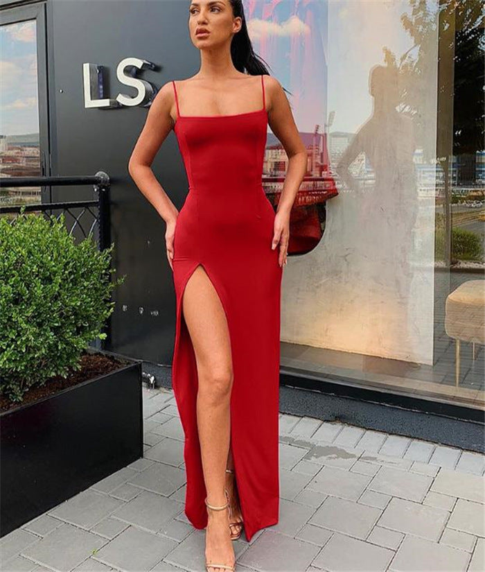 European Inspired Elegant Dress With Stitch Detailing