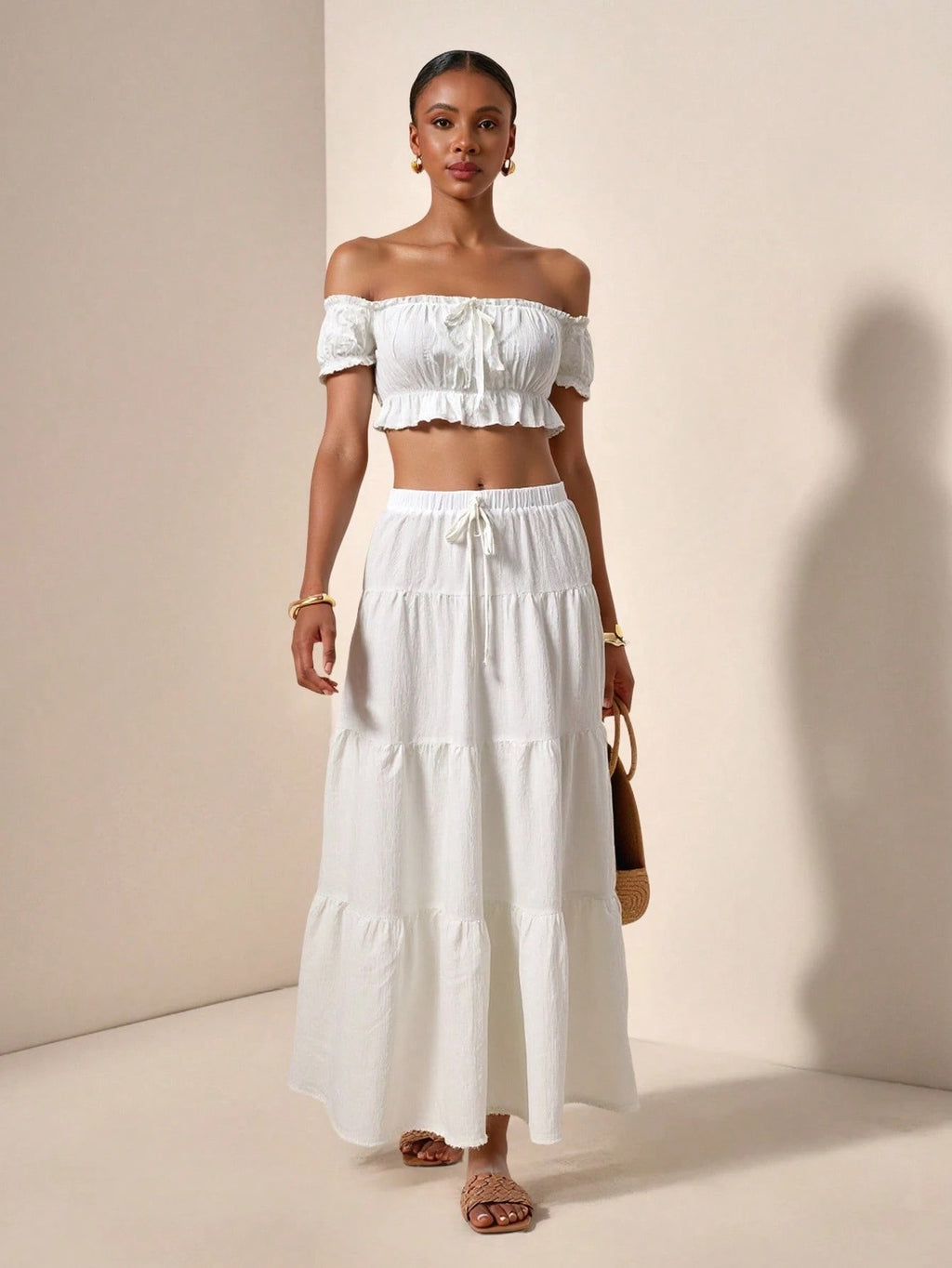 Women Soft Skirt And Top