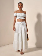 Women Soft Skirt And Top