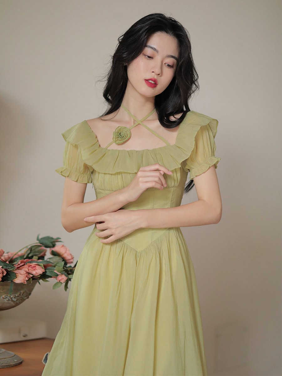 French Vintage Dress